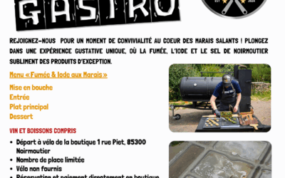 DINER GASTRO AU COEUR DES MARAIS SALANTS