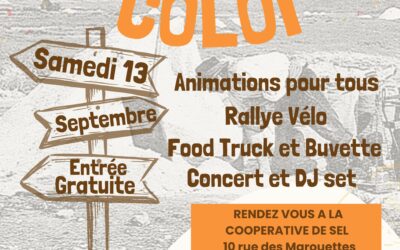 Fête du Coloi – Samedi 13 septembre à la Coopérative de Sel de Noirmoutier